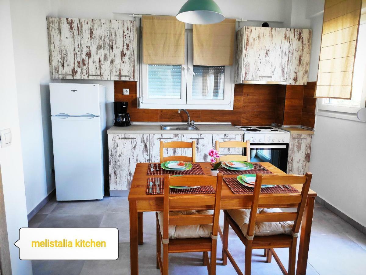 Melistalia Appartment 1 Nea Michaniona Eksteriør bilde